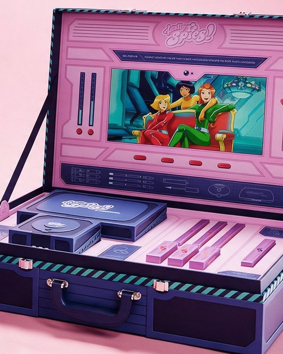 La mallette Ultimate Spy Kit ouverte